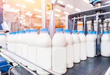 Phòng sạch trong lĩnh vực sản xuất sữa