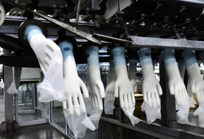 Quy trình sản xuất găng tay Nitrile