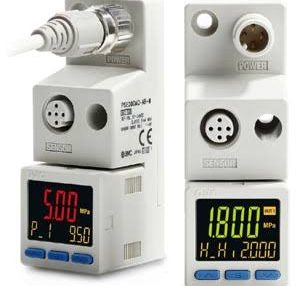 PSE300AC – Giám sát áp suất trực quan hơn với màn hình hiển thị 3 màn hình
